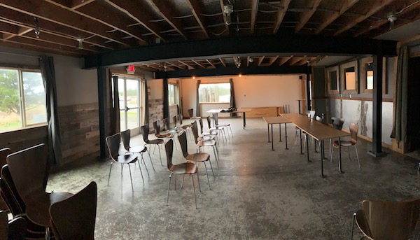 Adrift Hotel Gather space